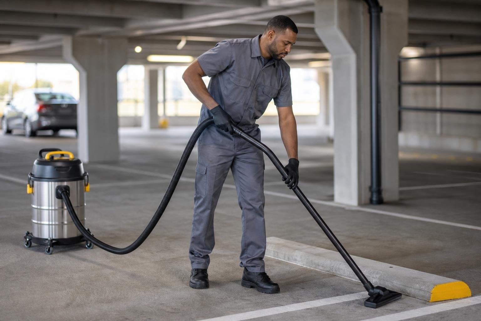 Reliable Cleaning for Parking Garages and Parking Facilities