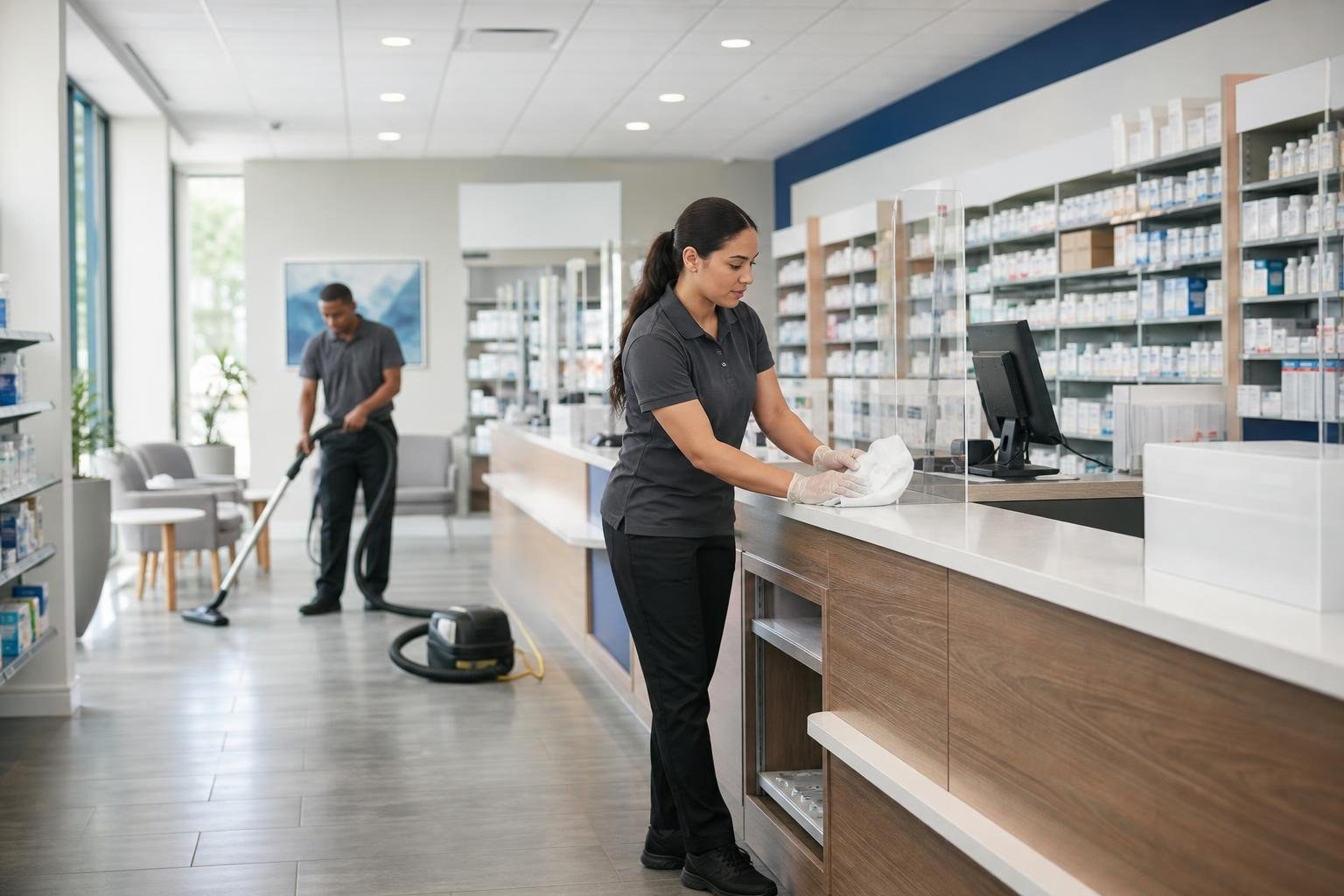 Reliable Cleaning for Pharmacies and Retail Health Facilities