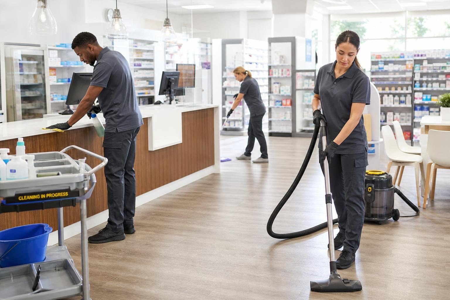 Professional Retail Pharmacy Cleaning in Hutchins, Texas