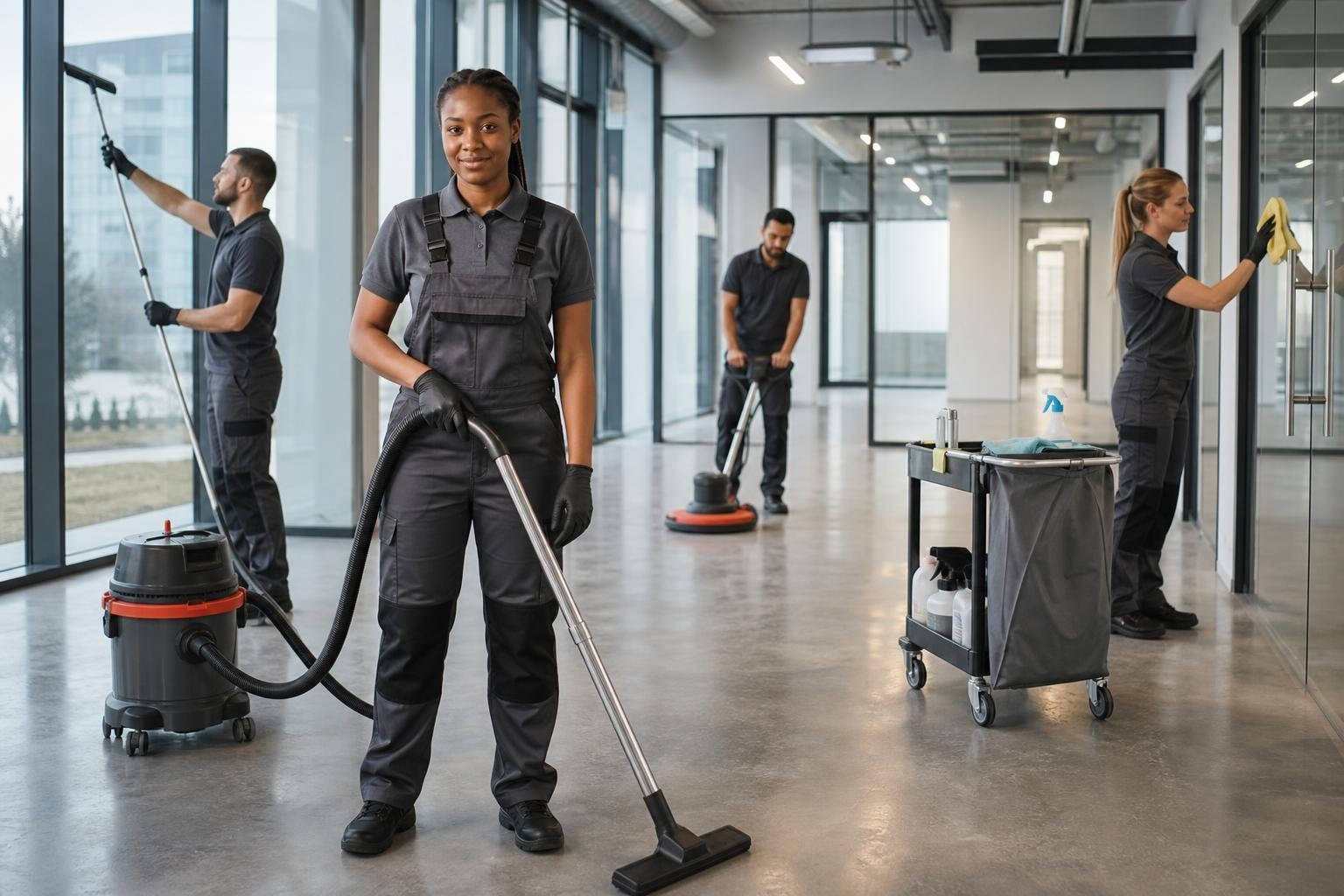Post-Construction Cleaning Before Occupancy in Birmingham, Alabama