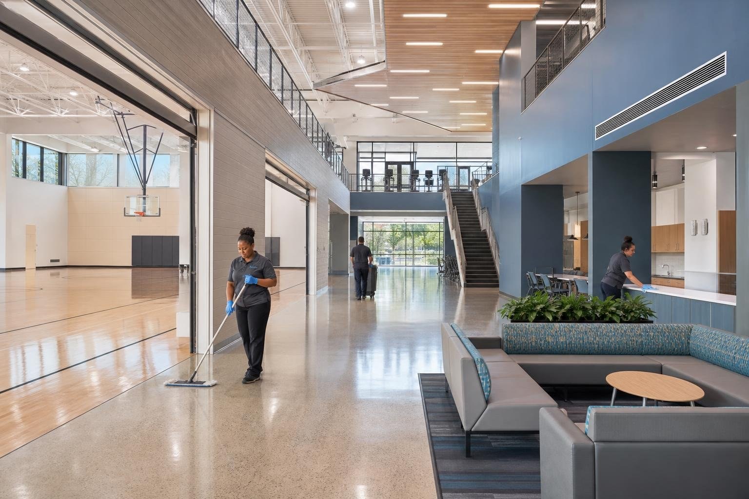 Cleaning for Recreation and Community Centers in Fort Worth, Texas
