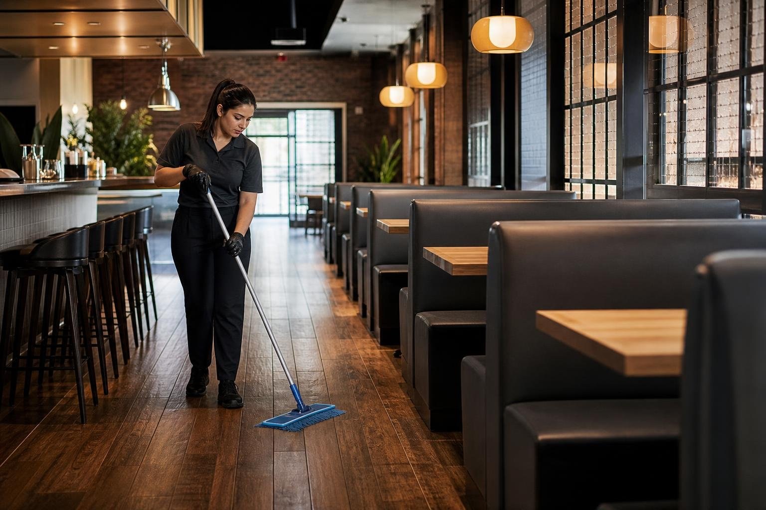 Restaurant Cleaning for Cleaner Dining and Back-of-House Spaces
