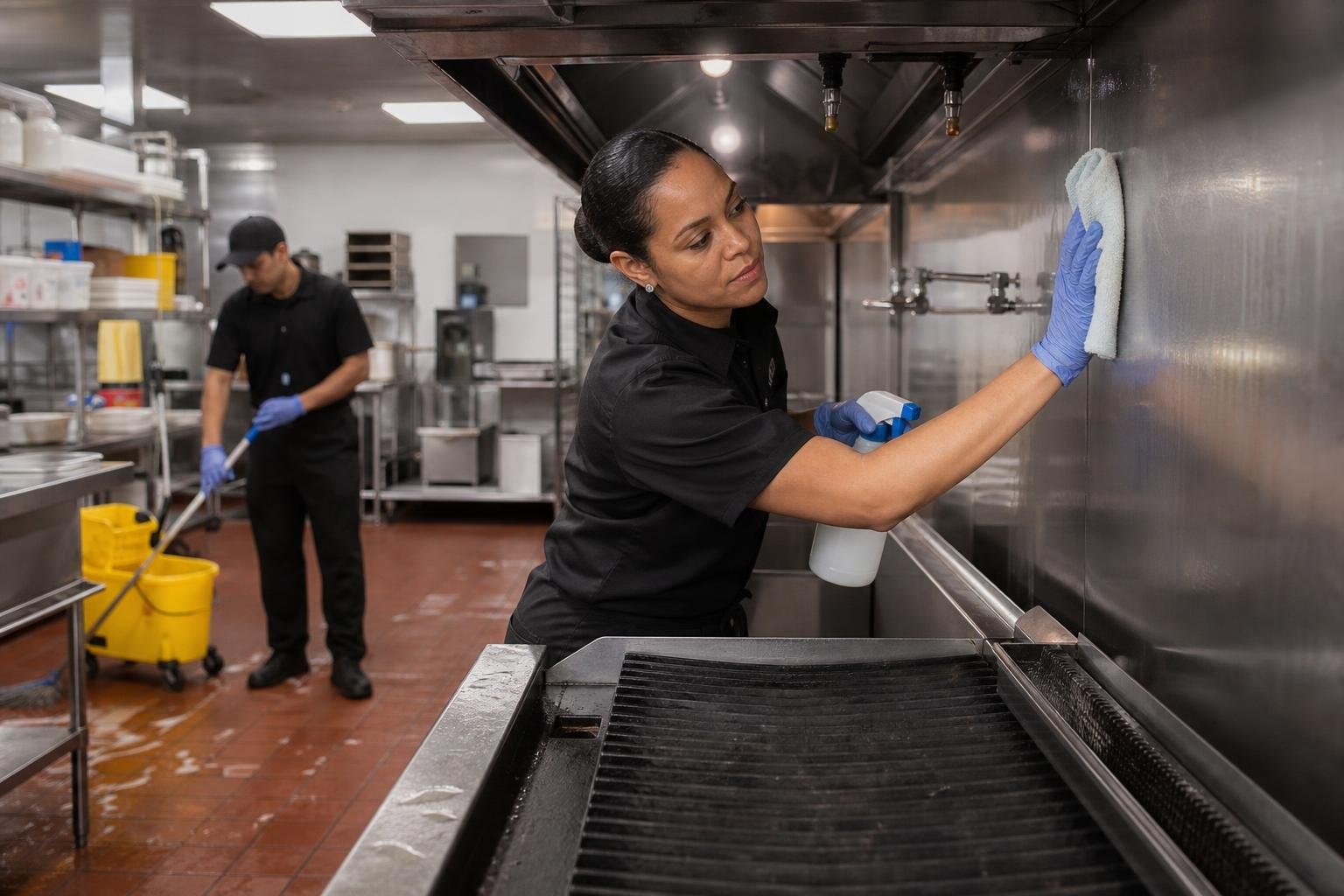 Professional Restaurant Cleaning Built Around Your Schedule