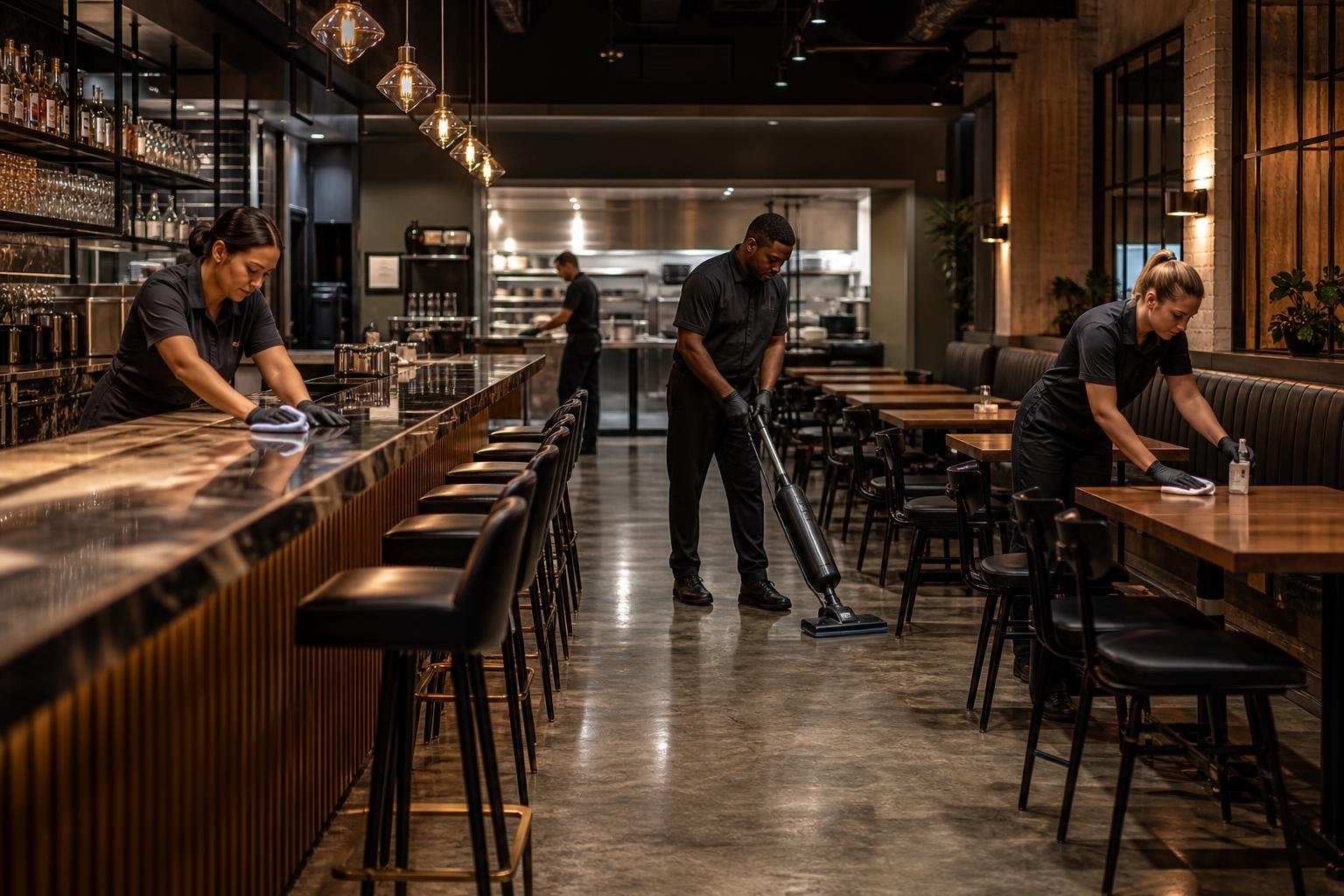 Cleaning for Dining and Food Service Spaces in Dallas, Texas