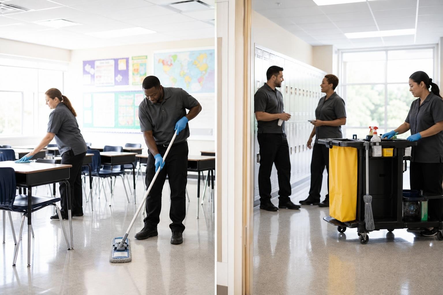 Professional School and Educational Facility Cleaning in Galveston, Texas