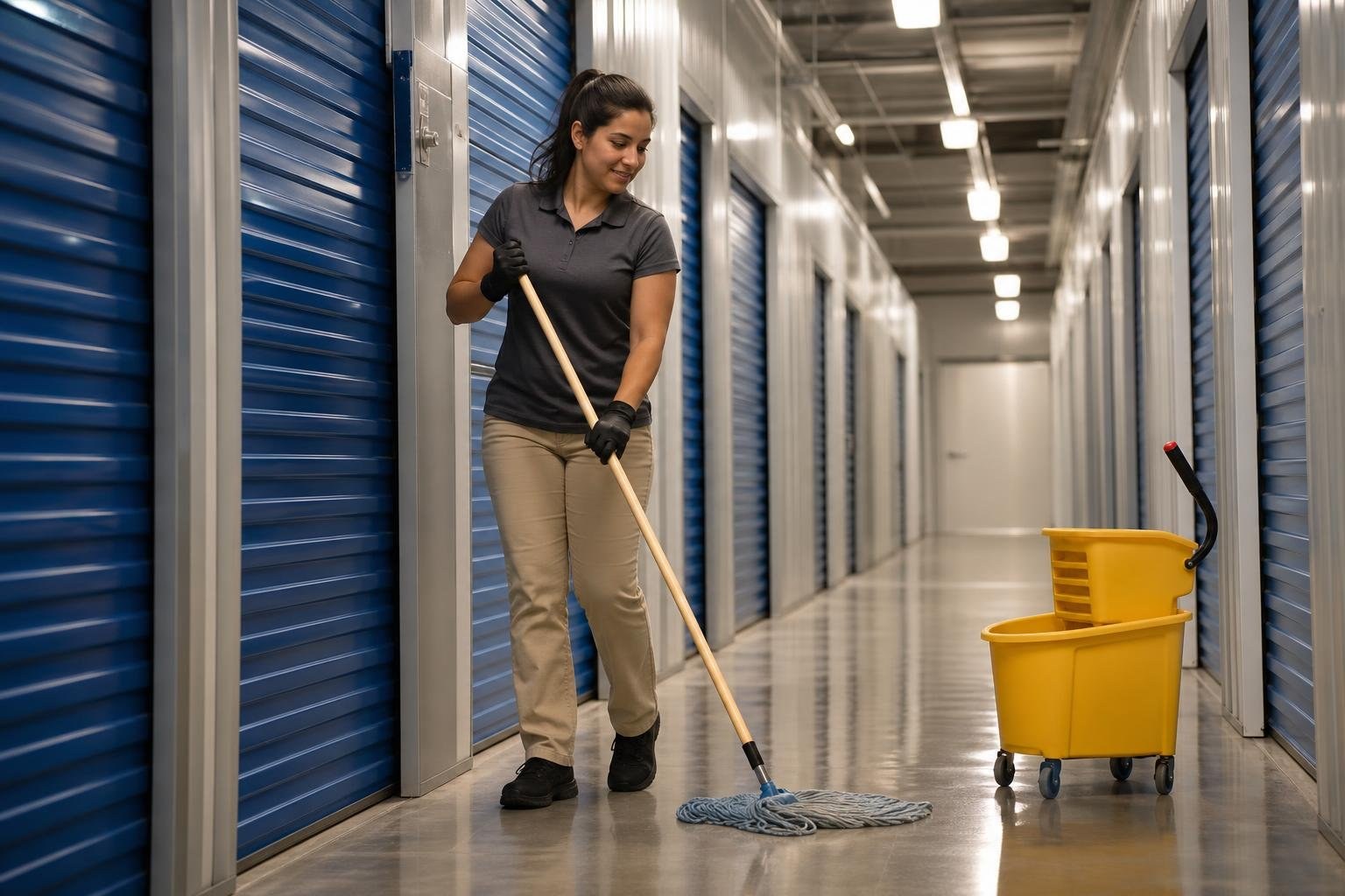 Storage Facility Cleaning for Cleaner, Better-Maintained Properties
