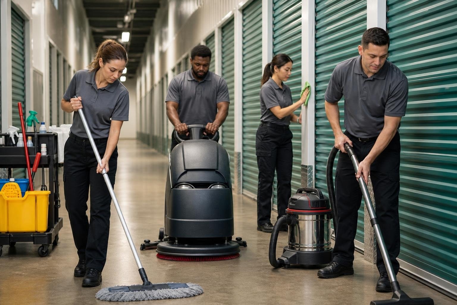 Professional Storage Facility Cleaning in Florence, Alabama
