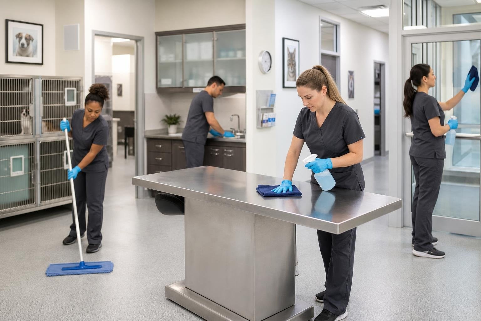 Cleaning Solutions for Veterinary Practices in California City, California