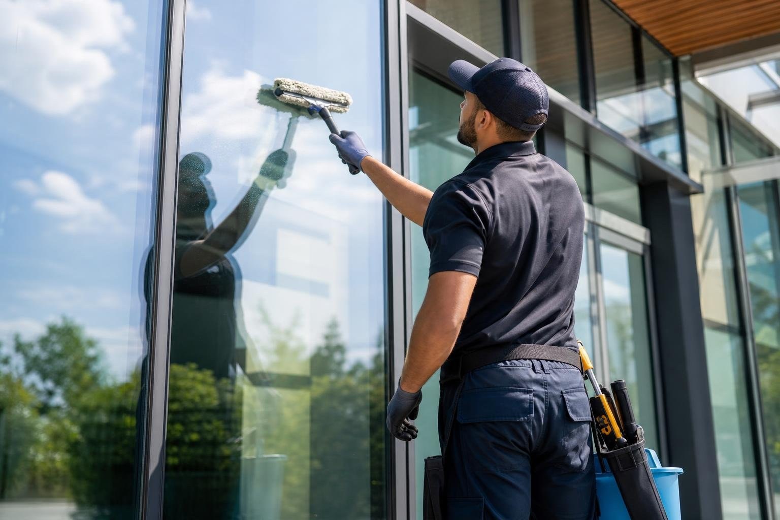 Window Cleaning for Commercial Properties in Mobile, Alabama
