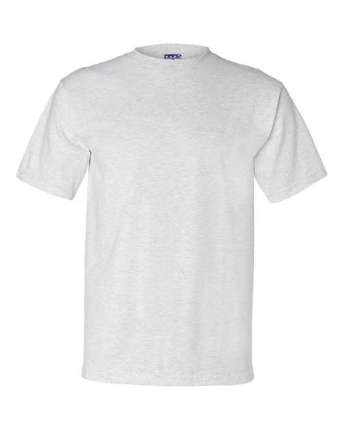 Bayside 2905 Unisex Union-Made T-Shirt Ash front view for custom printing