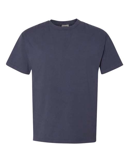 ComfortWash by Hanes GDH100 Men's Garment-Dyed T-Shirt Anchor Slate front view for custom printing