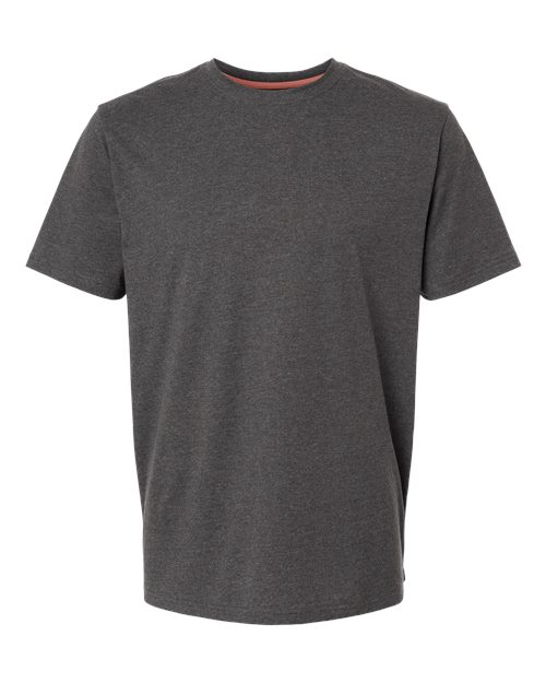 Kastlfel 2010 Unisex RecycledSoft™ T-Shirt Carbon front view for custom printing