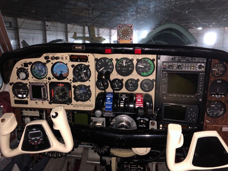 1968 Beechcraft Beech Baron D55 / IO-550C, photo 10