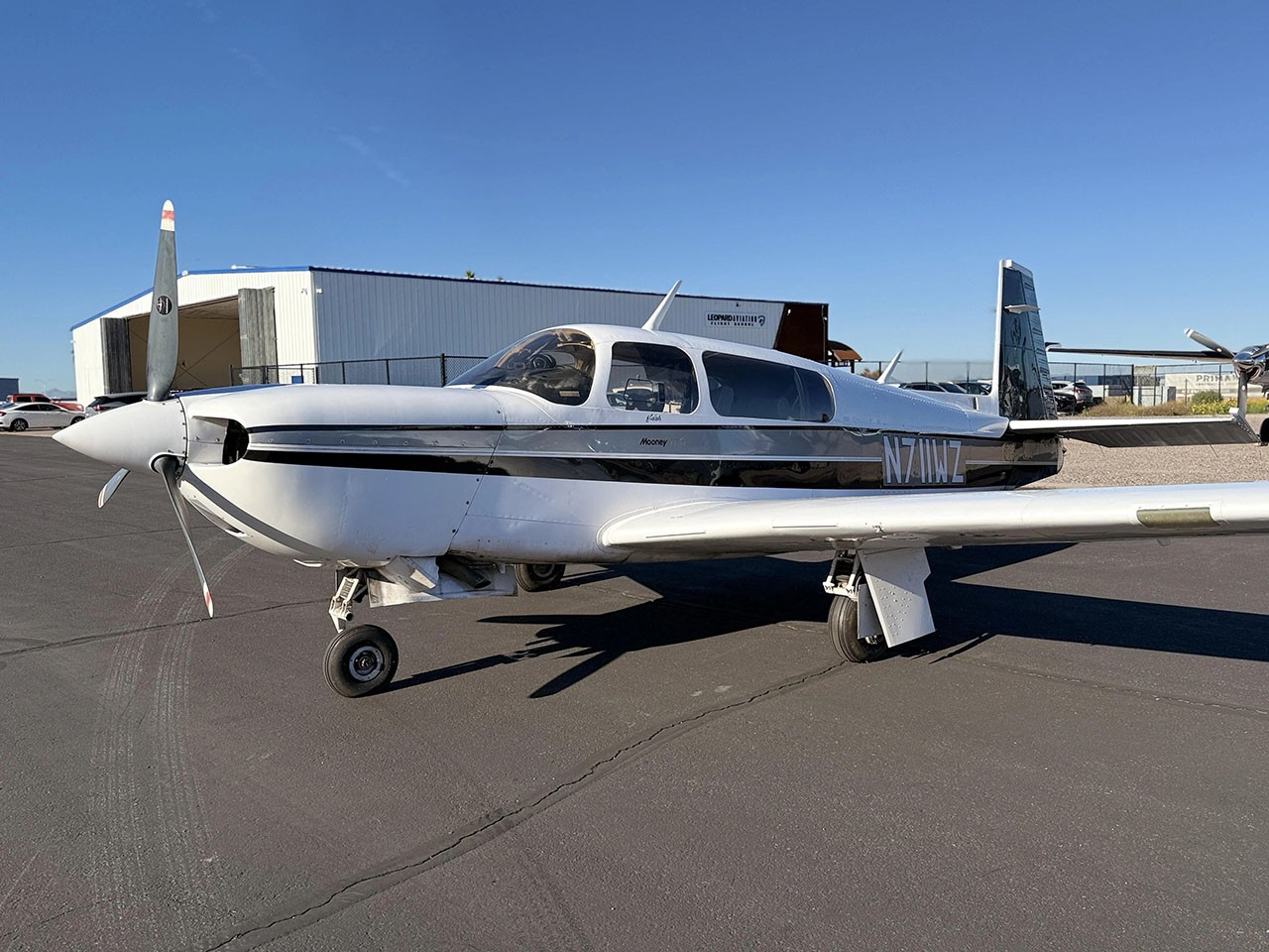 1990 Mooney M20M TLS — photo 2