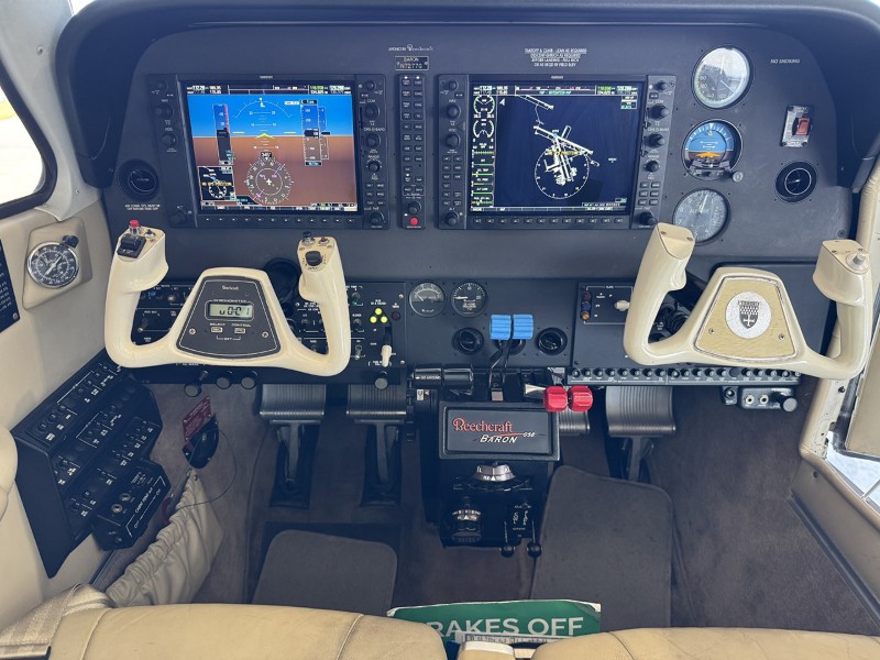 2007 Beechcraft Beech Baron G58 G1000/FIKI/AC/LR Fuel, photo 17