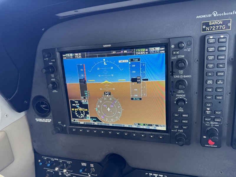 2007 Beechcraft Beech Baron G58 G1000/FIKI/AC/LR Fuel, photo 19