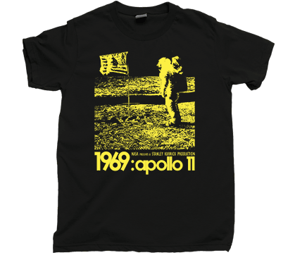 Stanley Kubrick Apollo 11 Moon Landing Conspiracy Tee