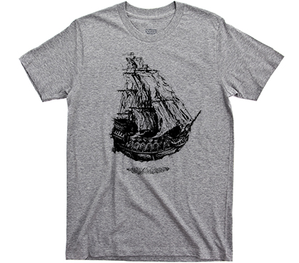 Flying Dutchman Phantom Ghost Ship T Shirt
