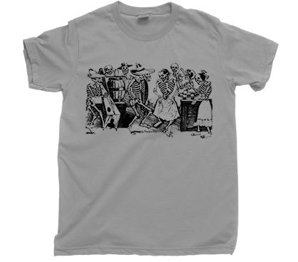 Day Of The Dead Mariachi Sombrero&nbsp;3 Three Amigos El Guapo Cinco De Mayo Tequila Margarita T Shirt