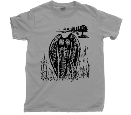 Mothman&nbsp;Prophecies John Keel Point Pleasant West Virginia T Shirt