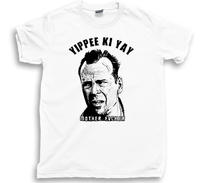Die Hard T Shirt Alan Rickman Hans Gruber Bubby Nakatomi Plaza
