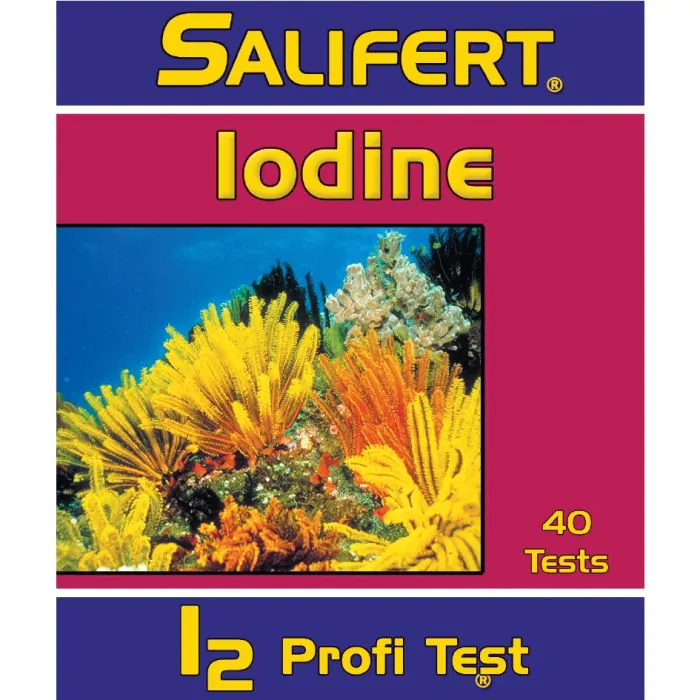 Salifert Iodine I2 Profi-Test Box, 40 Tests