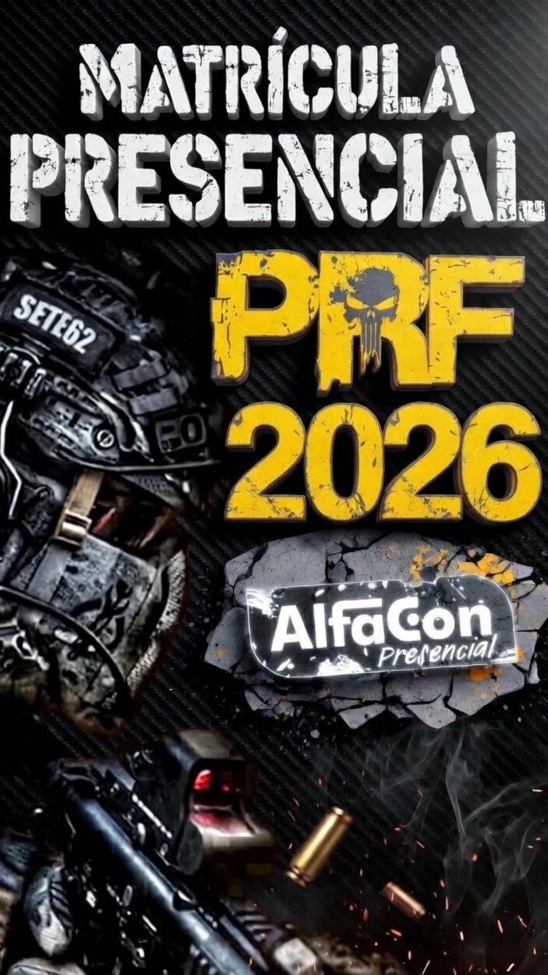 PRF 2026 Matrícula Presencial