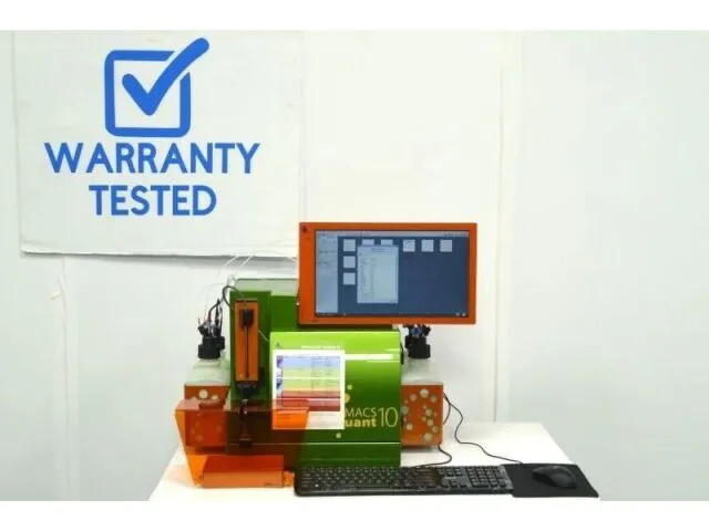 Pre-owned / Used / Fully Refurbished 2020 Miltenyi Biotec MACSQuant Analyzer 10 FLOW CYTOMETERS for Sale - photo 7