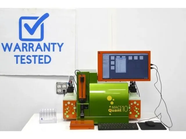 Pre-owned / Used / Fully Refurbished 2016 Miltenyi Biotec MACSQuant Analyzer 10 FLOW CYTOMETERS for Sale - photo 5