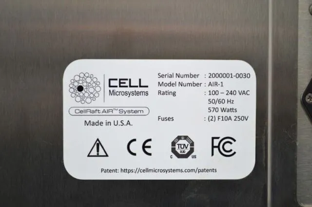 Pre-owned / Used / Fully Refurbished 2012 Cell Microsystems CellRaft DIGITAL IMAGING SYSTEMS for Sale - photo 6