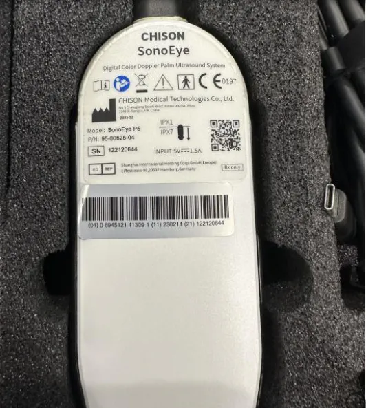 Pre-owned / Used 2023 CHISON MEDICAL SonoEye P5 ULTRASOUND SCANNERS for Sale - photo 12