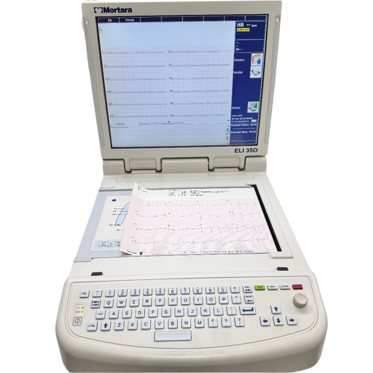 Pre-owned / Used 2016 MORTARA ELI 350 ELECTROCARDIOGRAPHS for Sale - photo 2