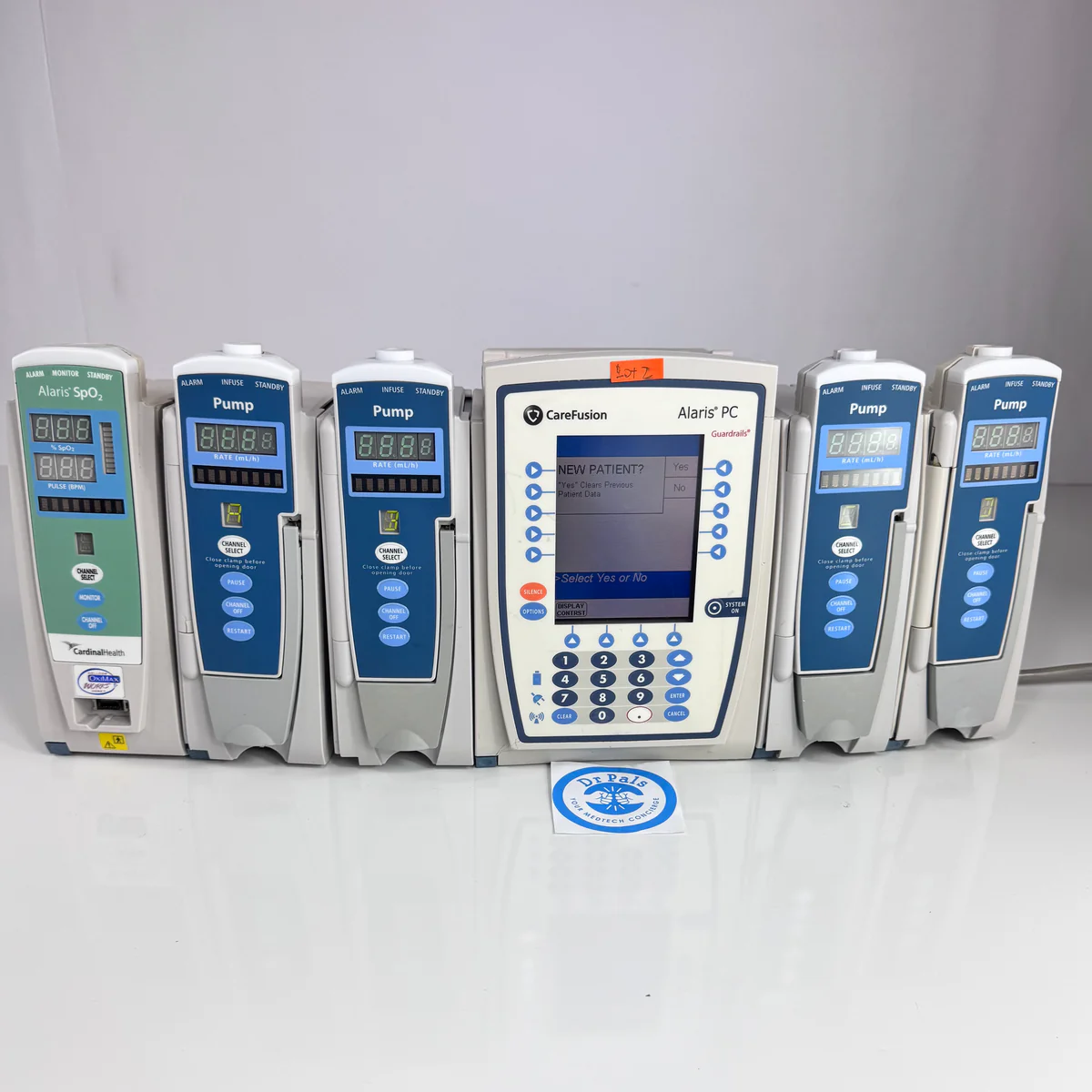 Pre-owned / Used 2016 CAREFUSION Alaris PC 8015 INFUSION PUMPS for Sale - photo 2
