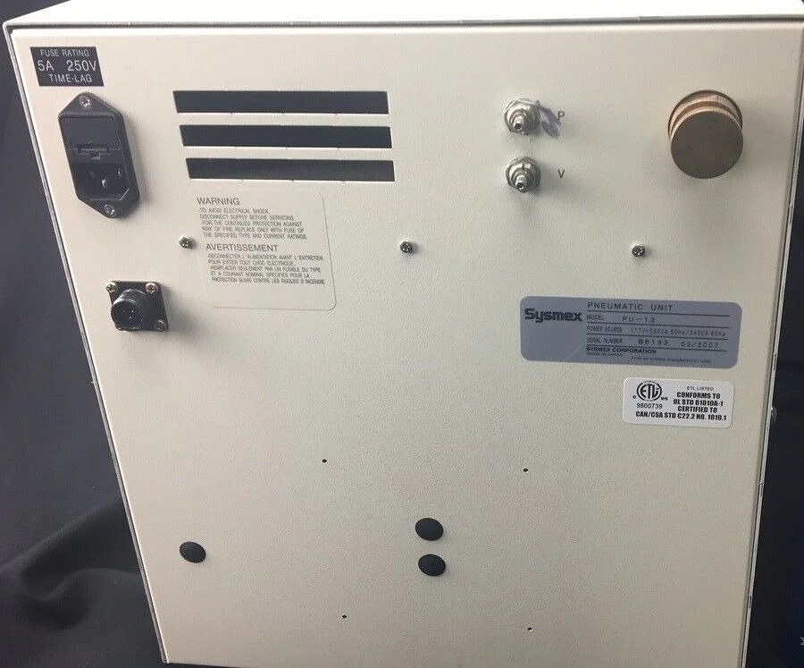 Pre-owned / Used 2000 SYSMEX PU-13 VACUUM PUMPS for Sale - photo 6