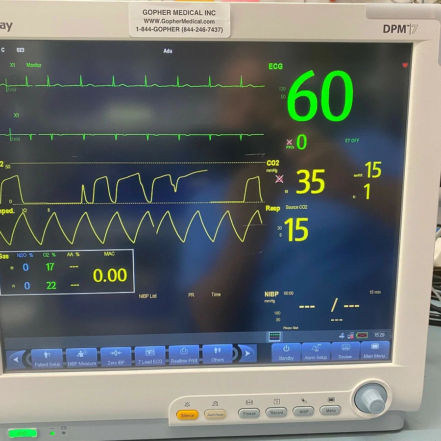 Pre-owned / Used / Fully Refurbished 2008 MINDRAY DPM 7 BEDSIDE MONITORS for Sale - photo 6