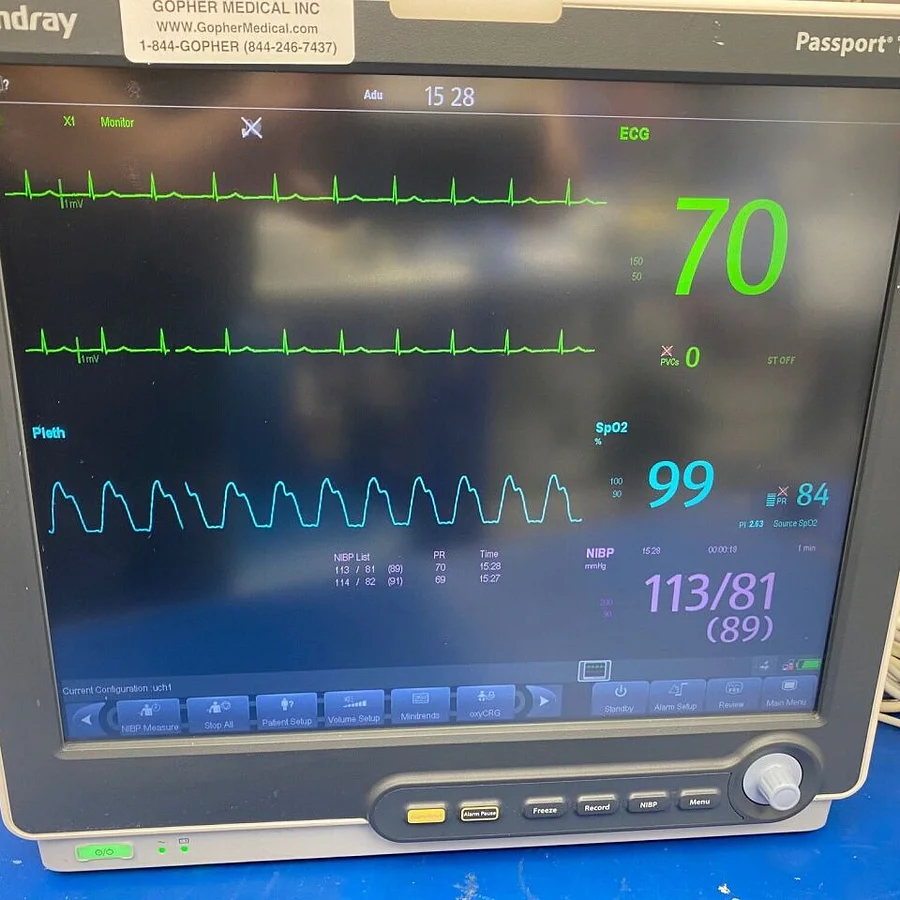 Pre-owned / Used 2015 MINDRAY Passport 17M BEDSIDE MONITORS for Sale - photo 5