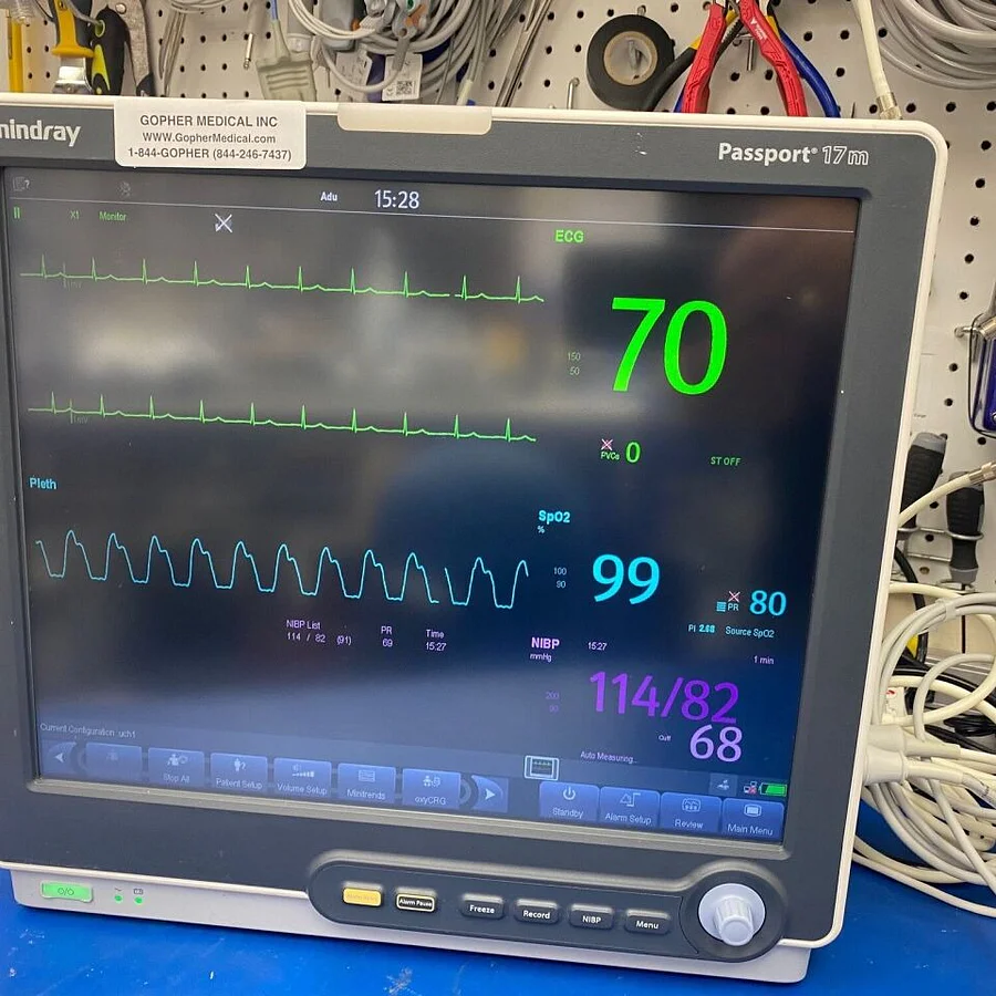 Pre-owned / Used 2015 MINDRAY Passport 17M BEDSIDE MONITORS for Sale - photo 6
