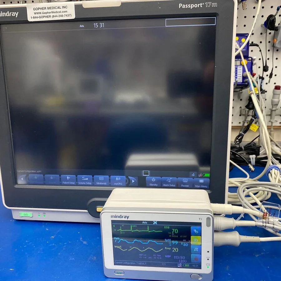 Pre-owned / Used 2015 MINDRAY Passport 17M BEDSIDE MONITORS for Sale - photo 7
