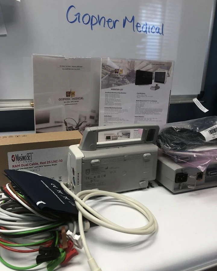 Pre-owned / Used 2000 PHILIPS ELECTRONIC M3002A MP2 TRANSPORT MONITORS for Sale - photo 7