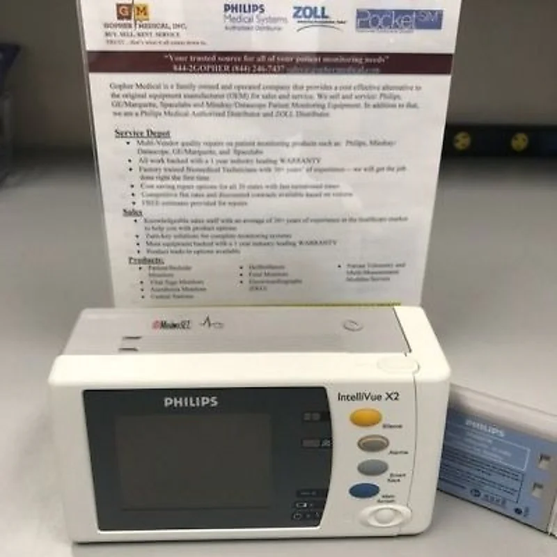 Pre-owned / Used 2008 PHILIPS ELECTRONIC IntelliVue X2 BEDSIDE MONITORS for Rent/Lease - photo 5