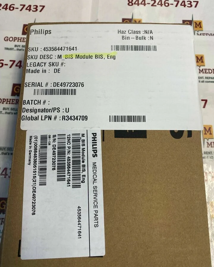 Pre-owned / Used 2005 PHILIPS ELECTRONICS M1034B PATIENT MONITOR MODULES for Sale - photo 5