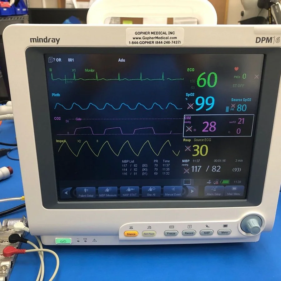 Pre-owned / Used 2010 MINDRAY DPM 6 BEDSIDE MONITORS for Rent/Lease - photo 6