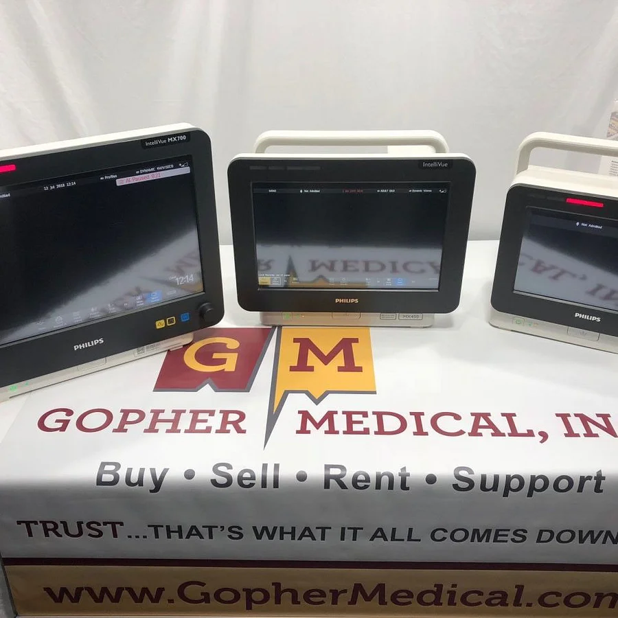 Pre-owned / Used 2010 PHILIPS HEALTHCARE MX400 BEDSIDE MONITORS for Rent/Lease - photo 3