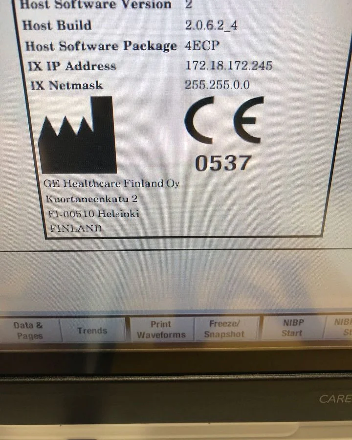 Pre-owned / Used 2013 GE HEALTHCARE B450 BEDSIDE MONITORS for Rent/Lease - photo 3