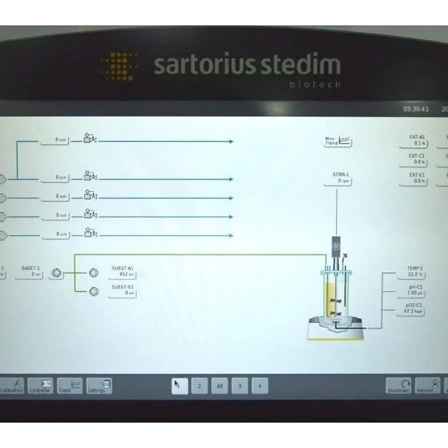 Pre-owned / Used 2017 SARTORIUS STEDIM B DCU BIOREACTORS for Sale - photo 2