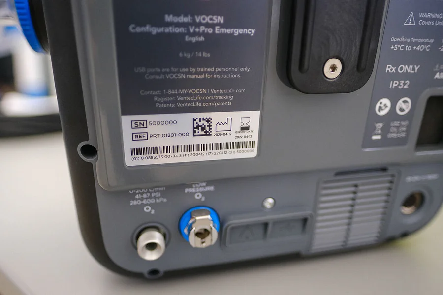 Pre-owned / Used 2020 VENTEC LIFE VOCSN Pro VENTILATORS for Sale - photo 7