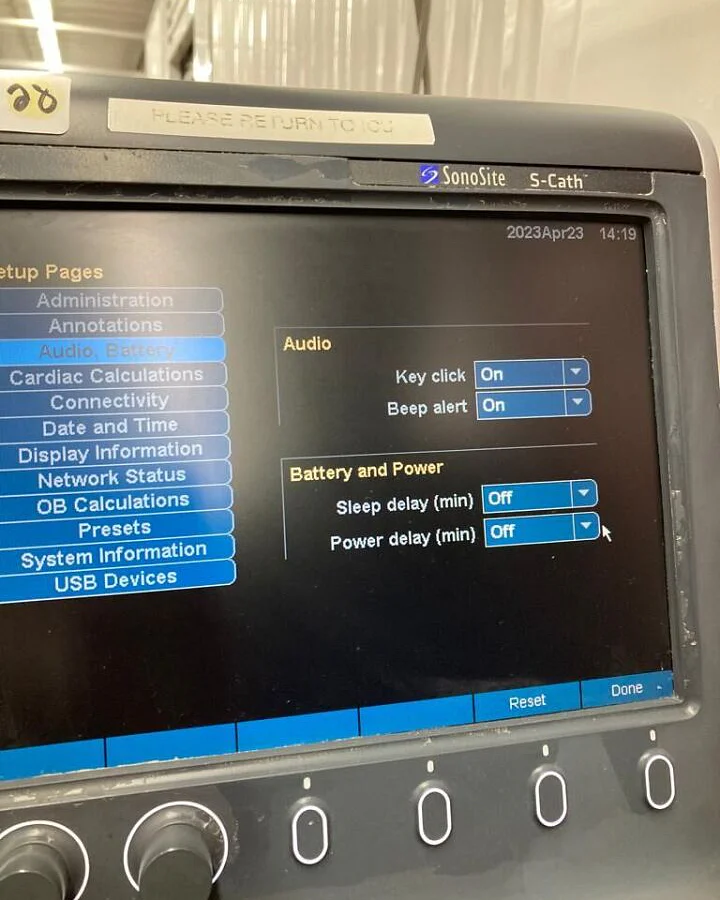 Pre-owned / Used 2008 SIEMENS S Cath ACUSON S2000 CARDIOVASCULAR ULTRASOUND IMAGING SYSTEM for Sale - photo 2