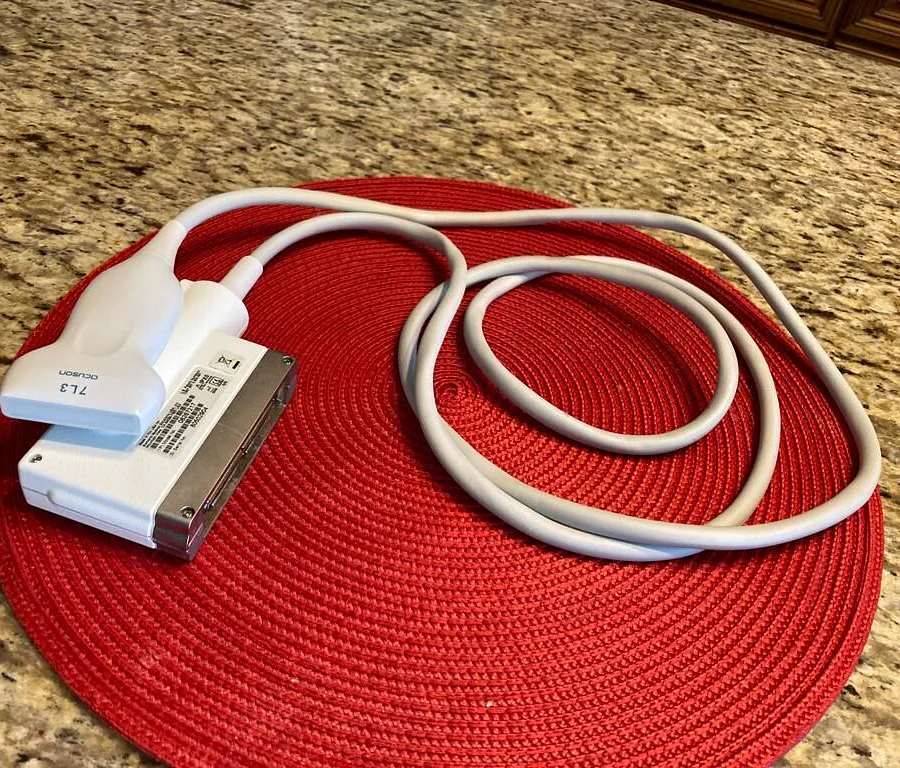 Pre-owned / Used 2008 ACUSON CORP 7L3 Ultrasound Transducer for Sale - photo 7