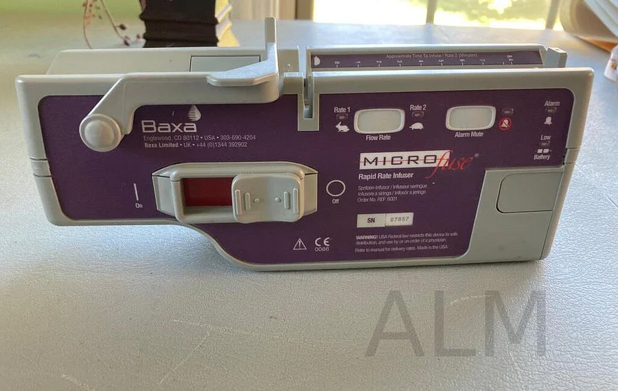Pre-owned / Used 2013 BAXTER MICROFUSE DUALRATE INFUSERPUMP IV PUMPS for Sale - photo 3