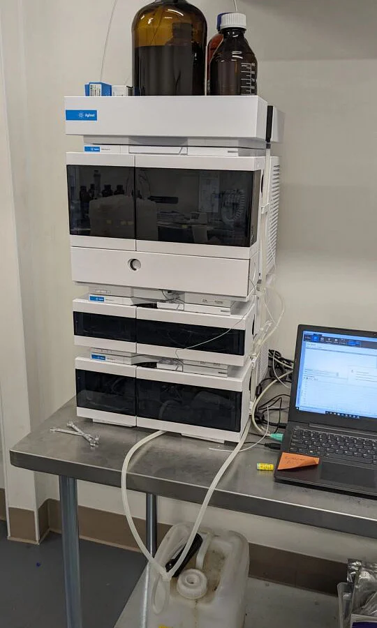 Pre-owned / Used 2017 AGILENT TECHNOLOGIES 1260 Infinity II HIGH-PRESSURE LIQUID CHROMATOGRAPHY SYSTEMS for Sale - photo 3